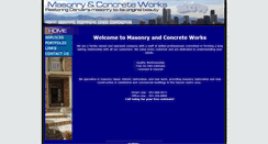 Desktop Screenshot of masonry-works.com